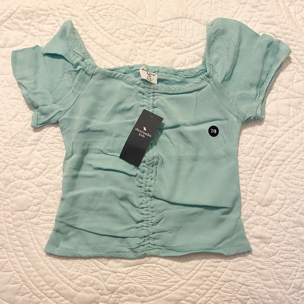 Little girls cinched top